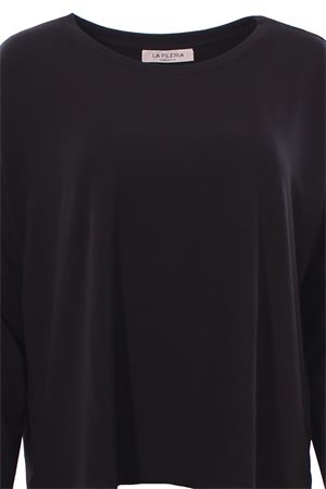 T-shirt over in viscosa  LA FILERIA | 6024486600099